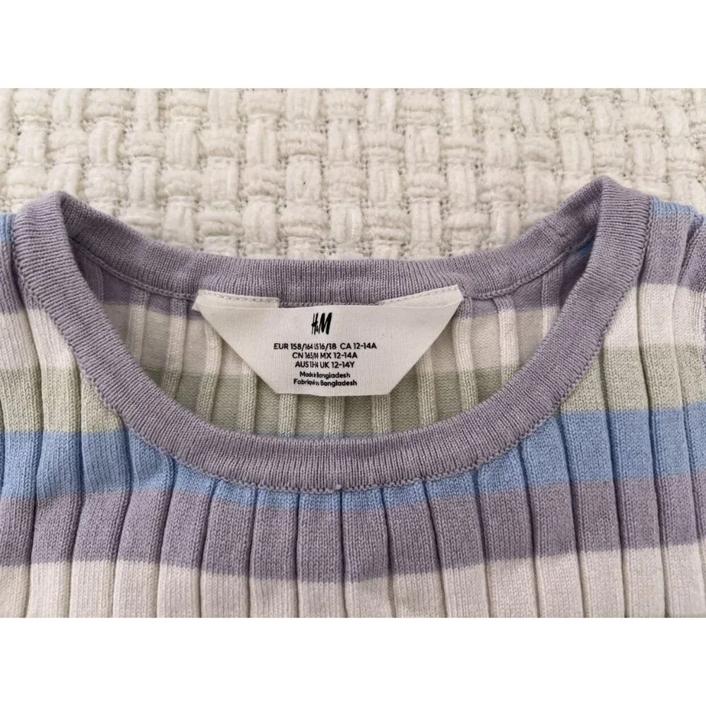 H&M Striped Rib Tank Top - Picture 6 of 6